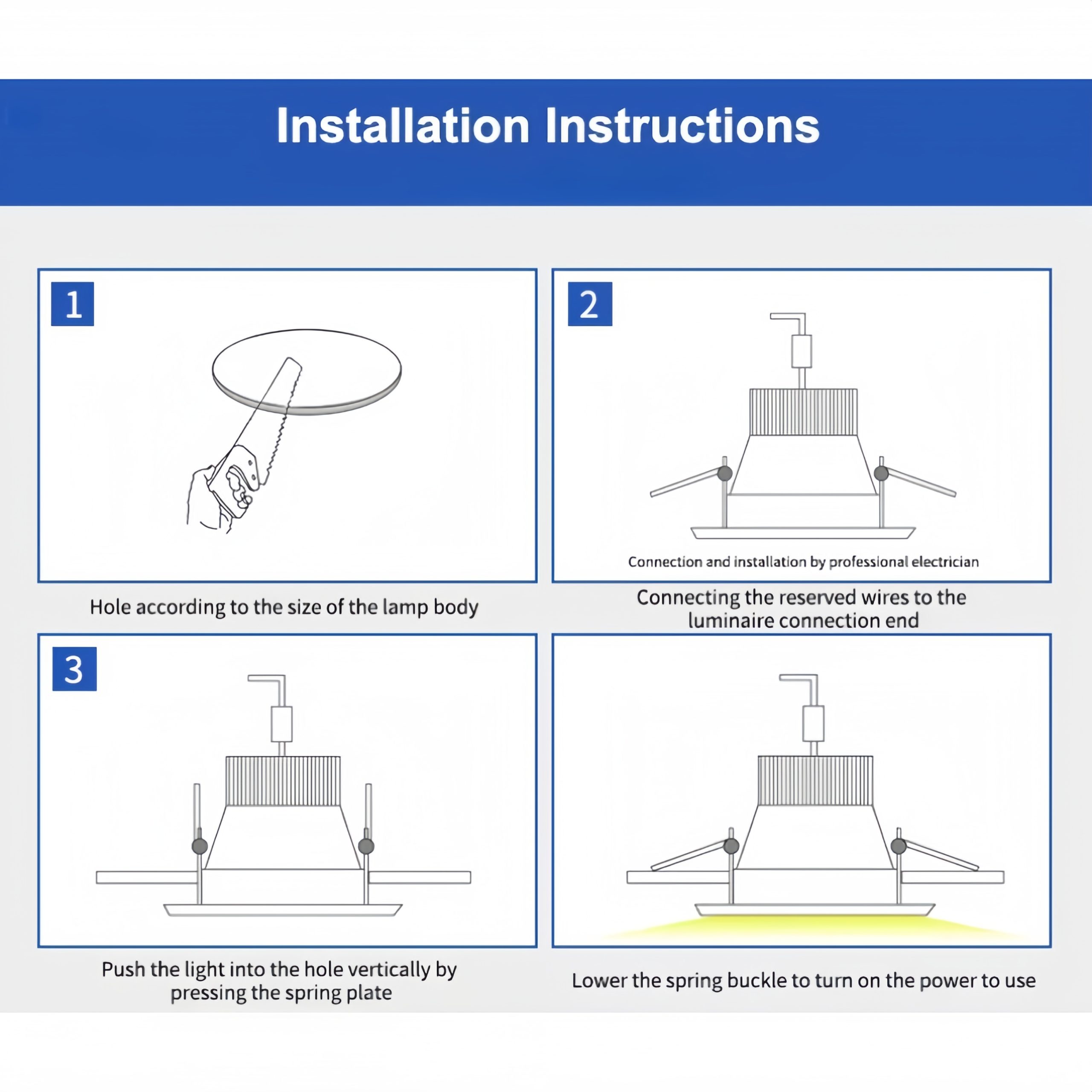 surface mounted led panel light
