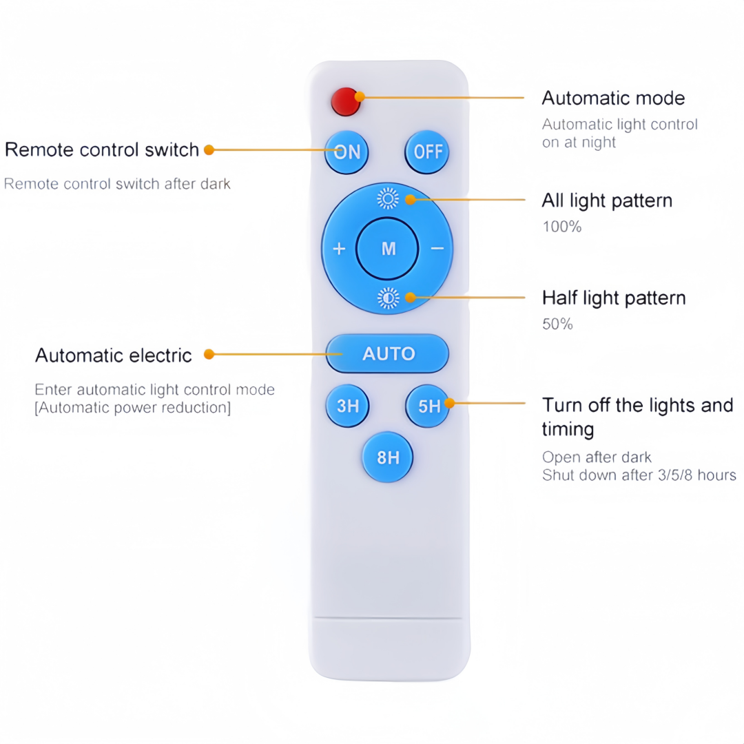 High Efficiency Remote Control Aluminum IP65 Waterproof Outdoor Garden Solar LED Flood Light 40w 60w 100w 200w 300w - Image 2